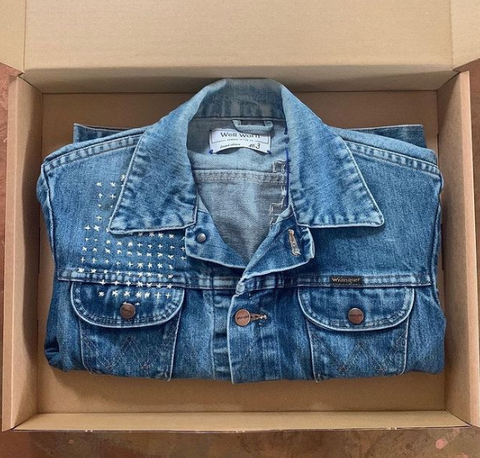 Vintage Upcycled Denim Jacket