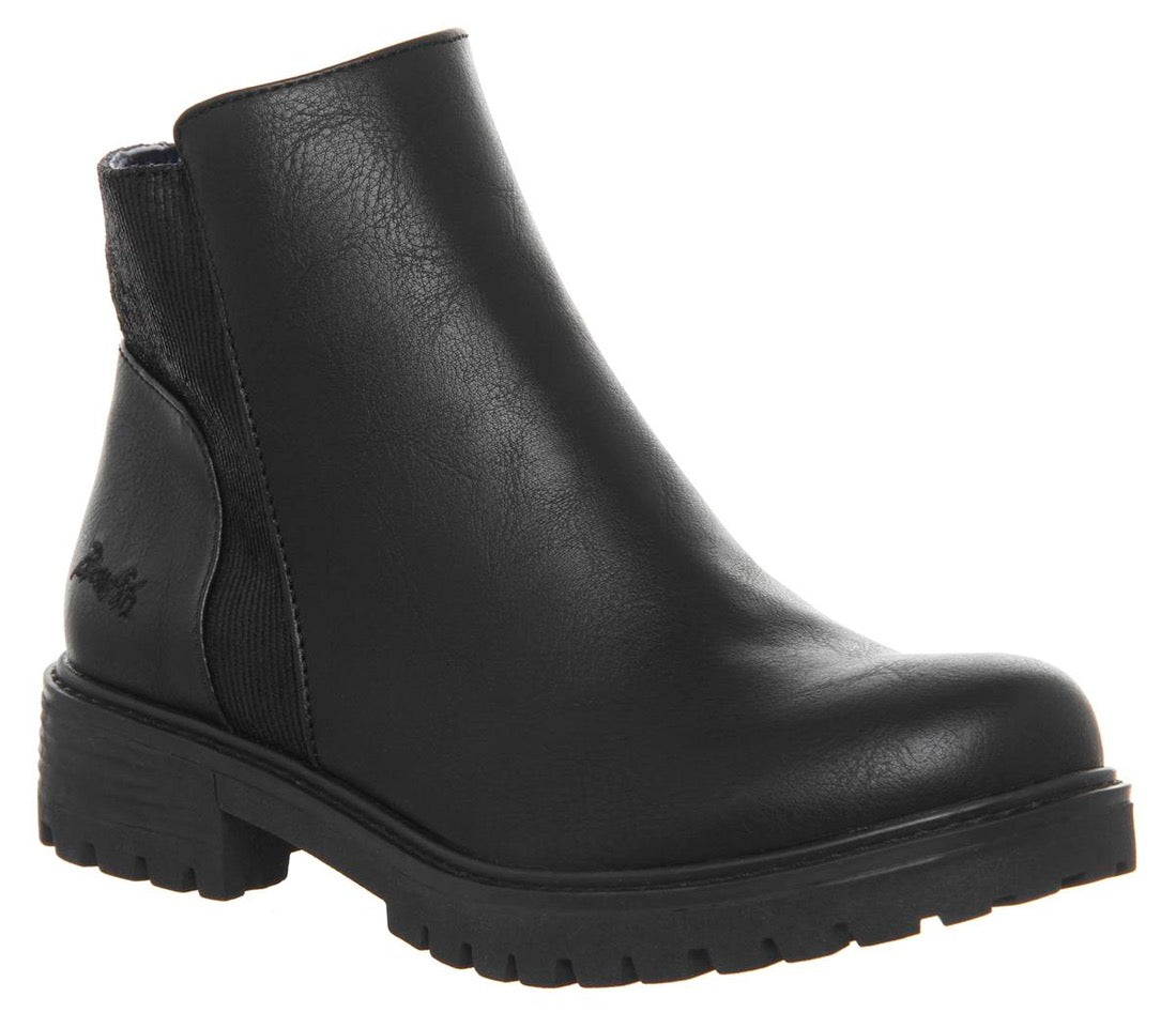 vegan shoe black boot 