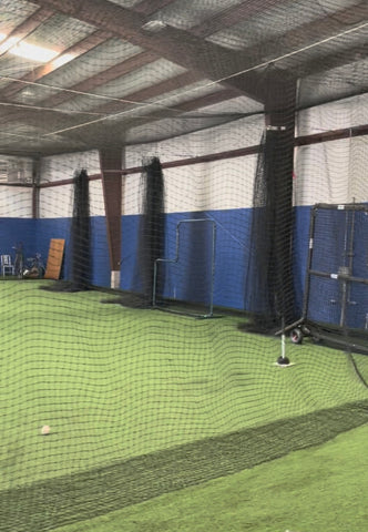 maintaining a batting cage