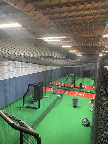 custom batting cage installation