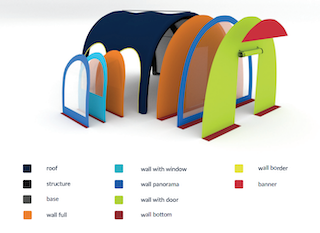 Products - AU Stretch tents