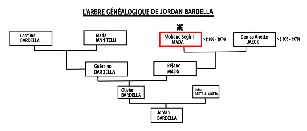 Arbre Genealogique Jordan Bardella