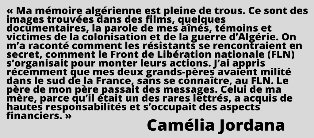 Citation Camelia Jordana Algerienne