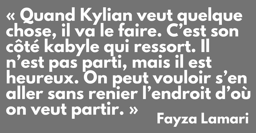 Fayza Lamari Kylian Mbappe Kabyle