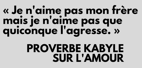 Proverbe Kabyles Sur L'Amour