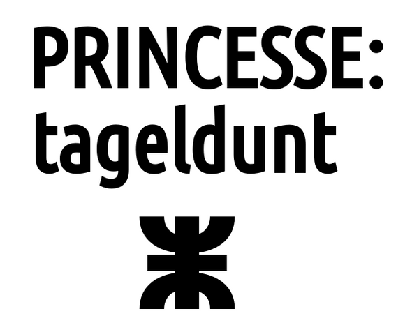 princesse: tageldunt (ⵥ)