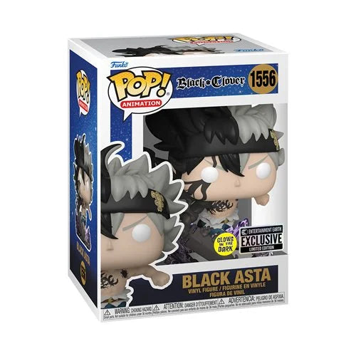 Pop Animation: Black Clover- Black Asta (GITD Entertainment Earth Exclusive)