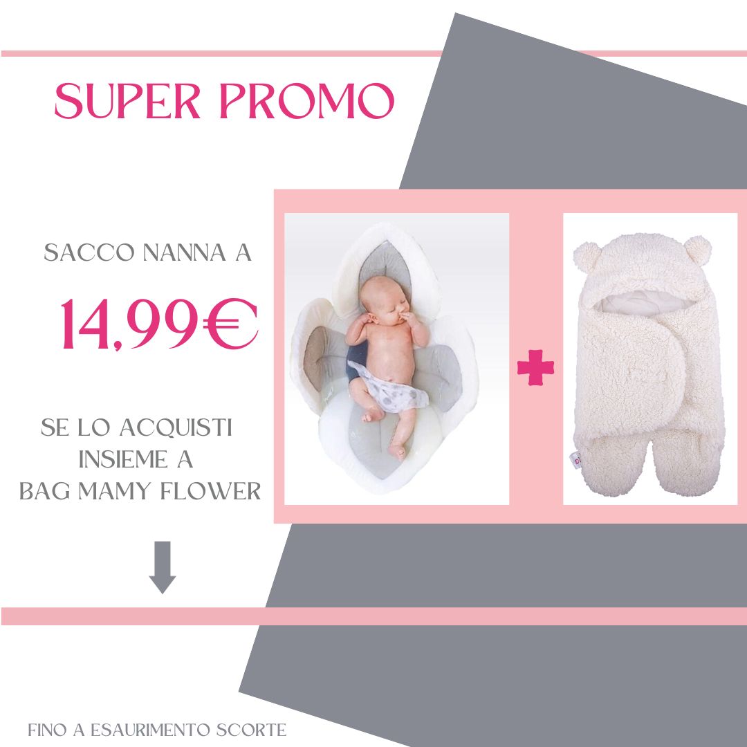 Bag Mamy Flower - Fiore bagnetto neonato