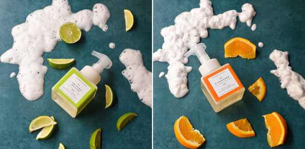 organic foaming hand soaps