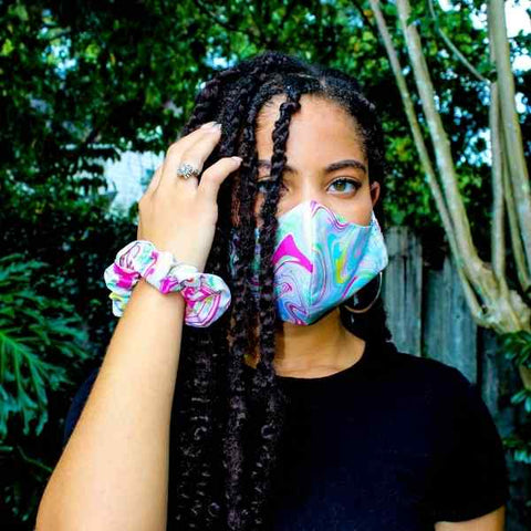 Tie Dye Face Mask - Rachel Sullivan Designs