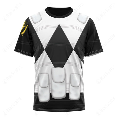 Personalized Mastadons Black Power Rangers Baseball Jersey - AnimeBape