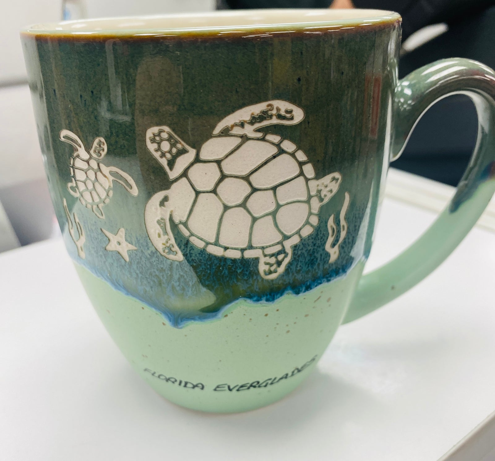 Grumpy Gator Before Coffee Camp Mug – Turtle Central Gift Shop