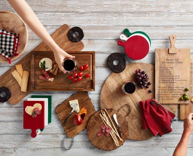 Mudpie Recipe For Christmas Cheer Wood Charcuterie Boards Christmas Hostess Gifts