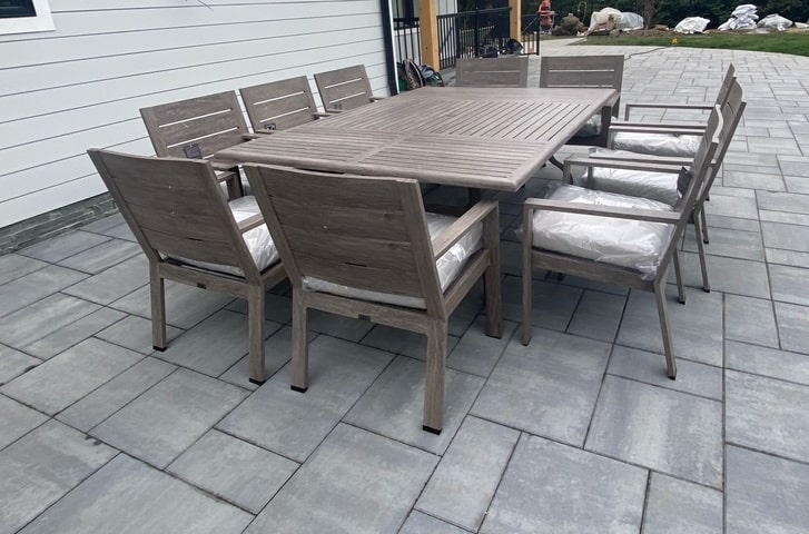 Patio Renaissance Avery Aluminum Dining Long Island Delivery