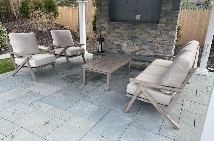 Patio Renaissance Cabrillo Aluminum Outdoor Seating Long Island