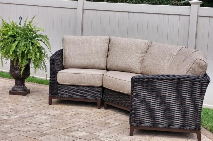 Patio Renaissance Catalina Sectional Northport New York Patio Furniture