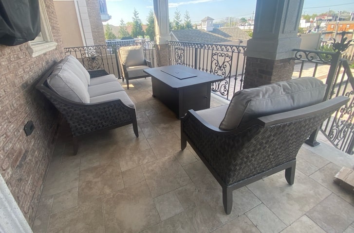 Patio Renaissance Vieques Outdoor Seating Queens Patio Furniture Delivery