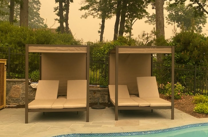 Poolside Daybed Long Island Outdoor Patio Furniture