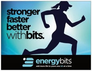 woman running with Bits®