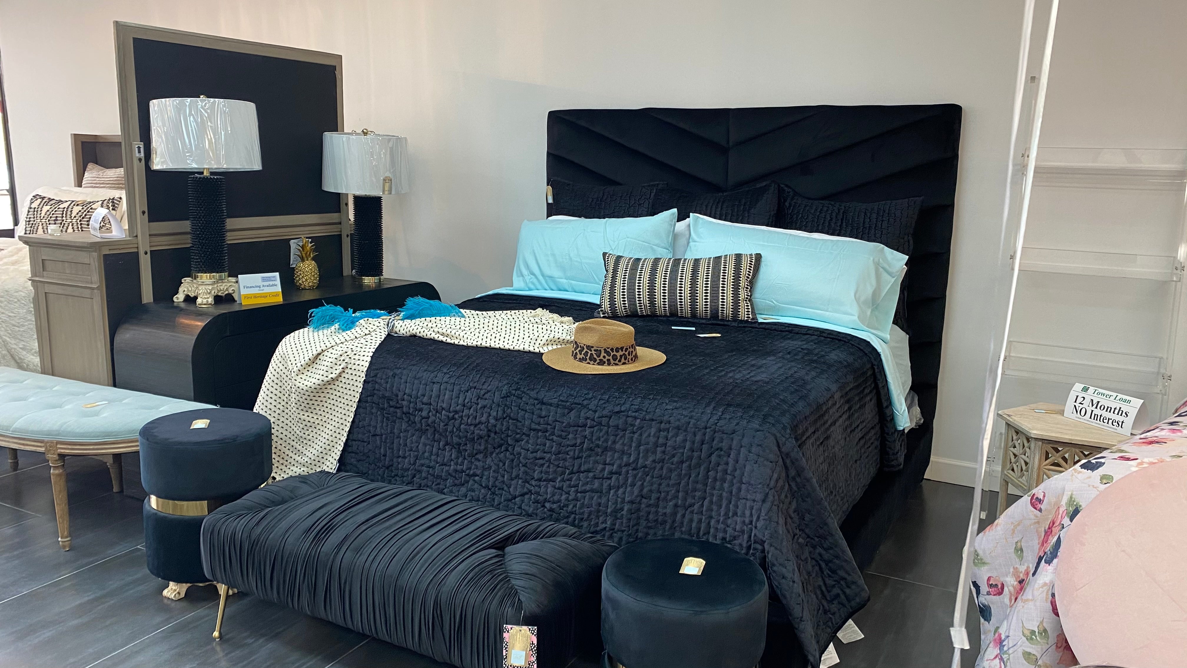 Teal 1200 Thread Count Sheets