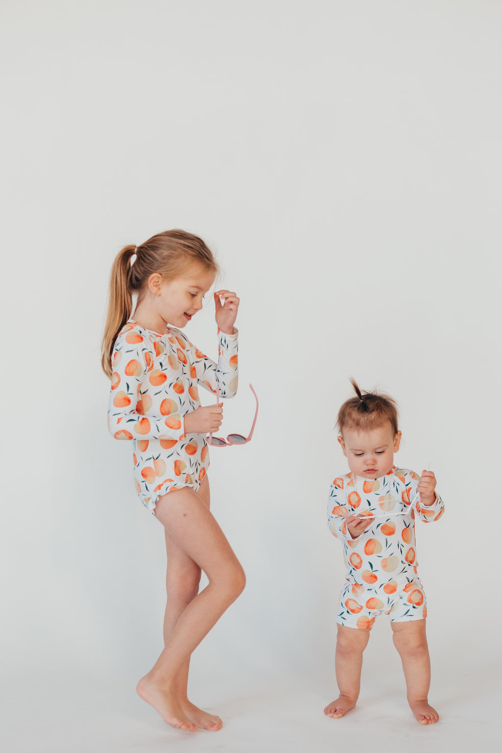 The Ella Ruffle Rashguard Swimsuit - Mike & Jojo Baby Boutique