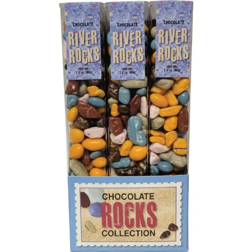 Edible Gem Stones Beach River Sea Side Chocolate Rocks For Cake Decoration  and Candy Buffets (8oz Landscape)