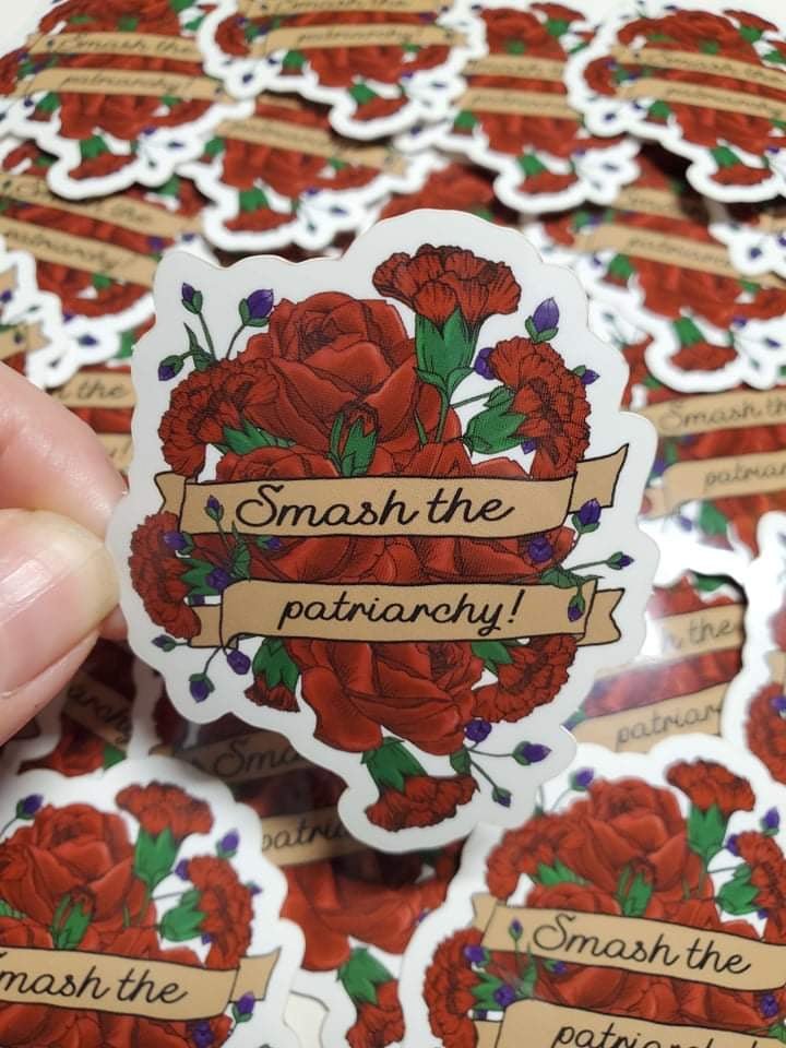Smash the Patriarchy Sticker