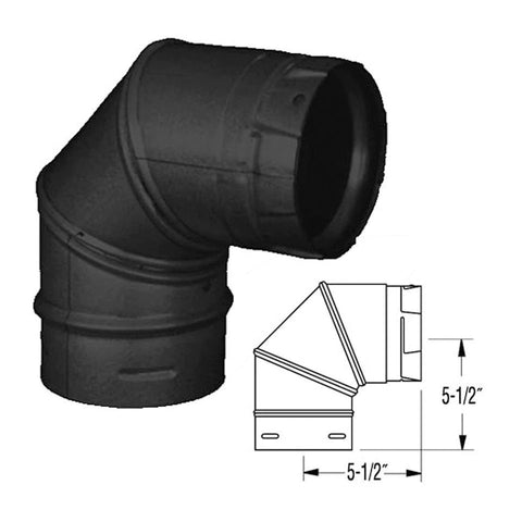 Duravent 3 PelletVent Pro Galvalume Appliance Adapter 3PVP-AD - ComfortBilt