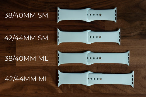 Brown Monogram Watch Band - Small Print