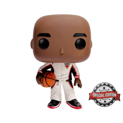 POP! Basketball: Michael Jordan (Red Warm-ups) Filbar's Exclusive