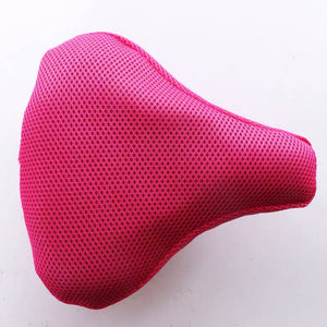 pink gel bike seat cover