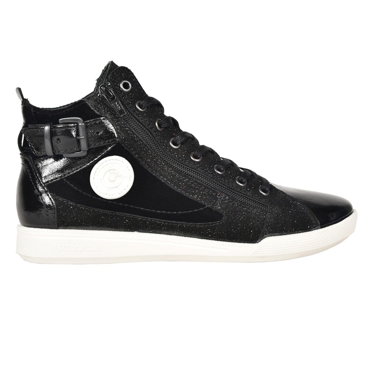 BASKET FEMME PALME/V F4E - NOIR