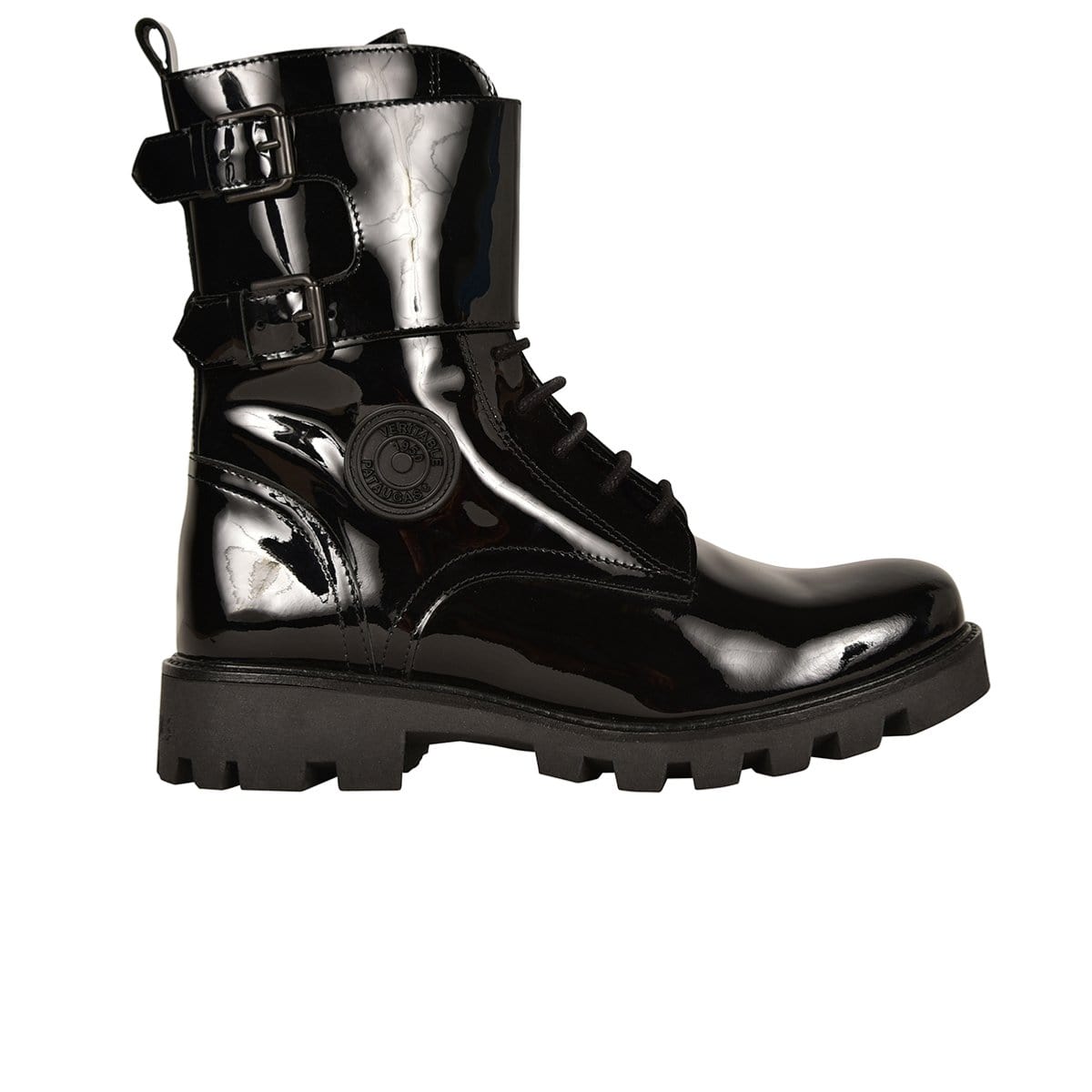 BOOTS FEMME CIN/V VERNIES F4F - NOIR