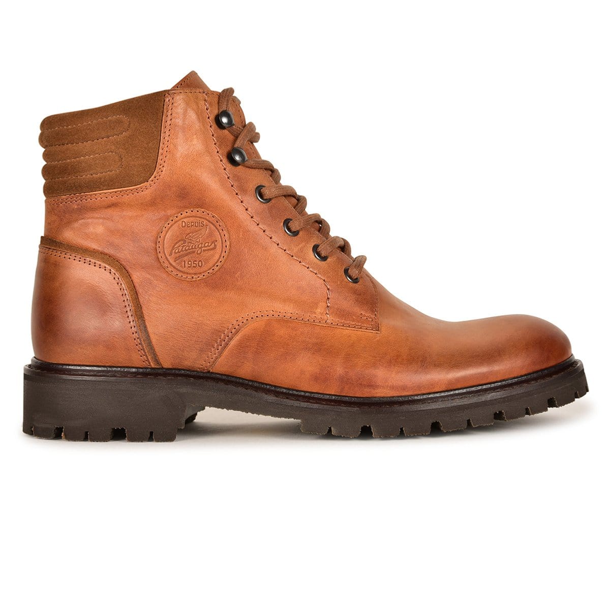 BOOTS HOMME ROMAN H4F - COLORIS COGNAC