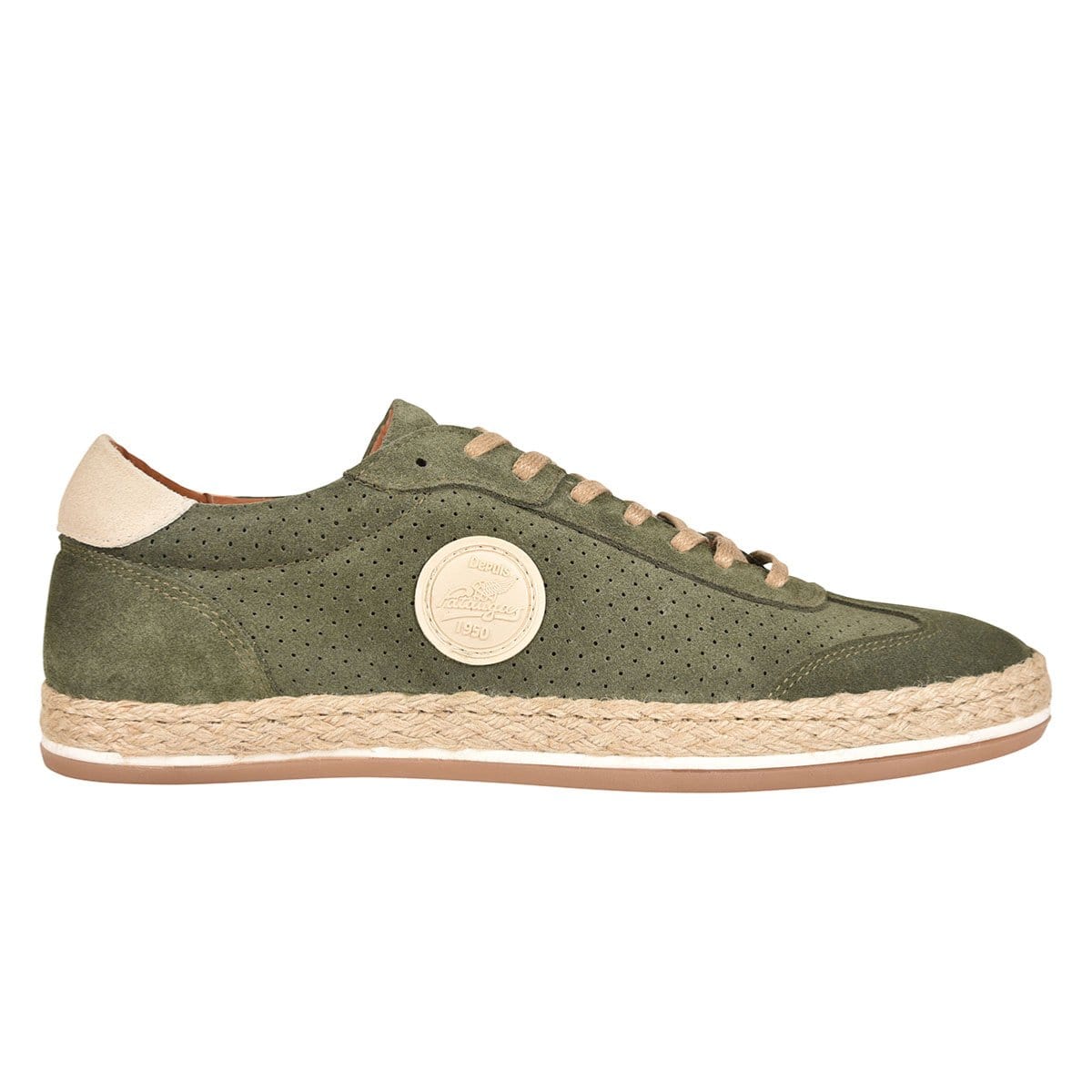 ESPADRILLES HOMME DAN H2F - KAKI