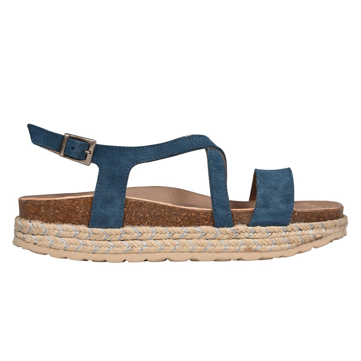 SANDALES FEMME ONDINE F2E - BLEU