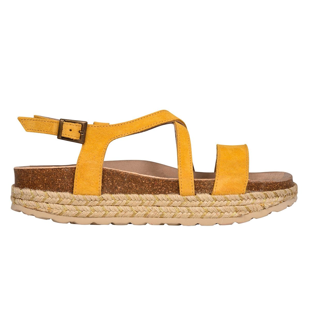 SANDALES FEMME ONDINE F2E - OCRE