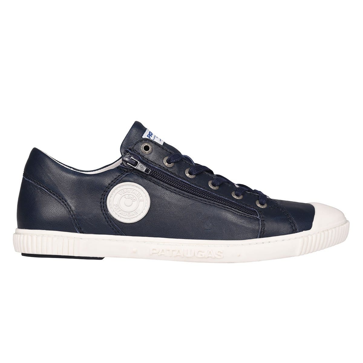 SNEAKER HOMME BUMP/N H2E - BLEU MARINE