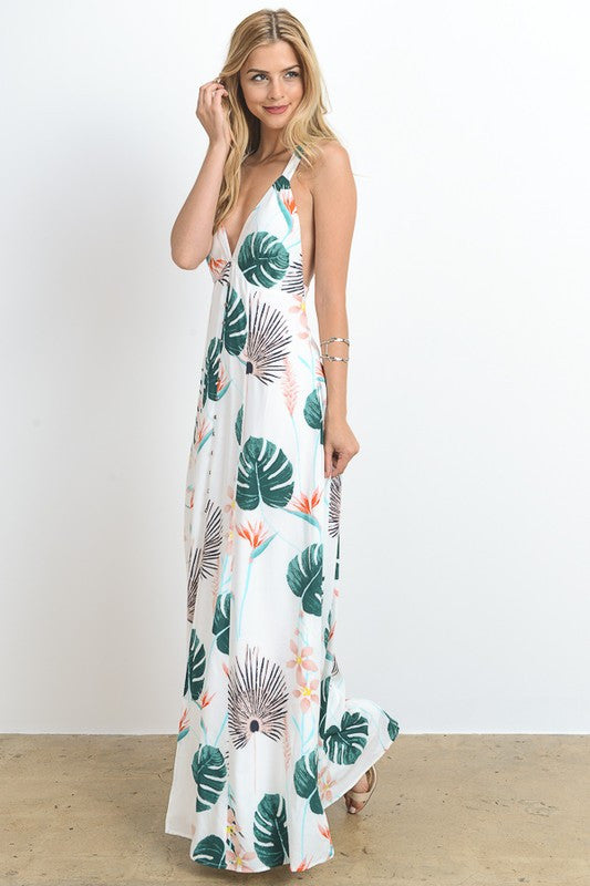 Summer Multi-Color Floral Print Maxi Dress – EDITE MODE