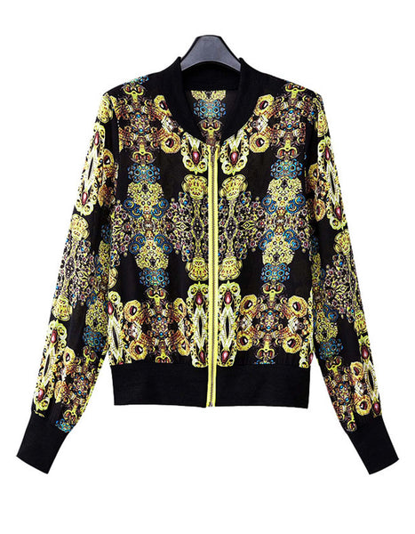 Fashion Light Gold-Black Jacket – EDITE MODE