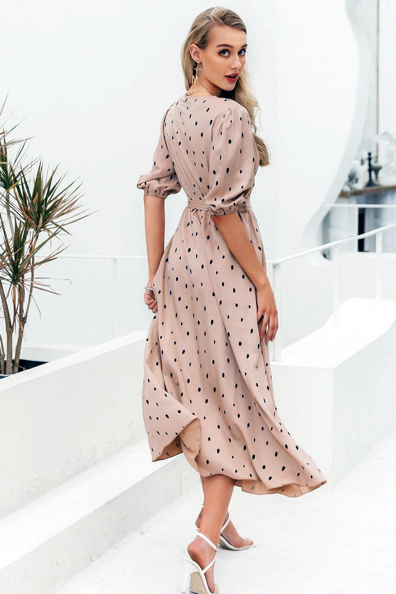 Flowy Wrap Dress Outlet Shop, UP TO 67 ...