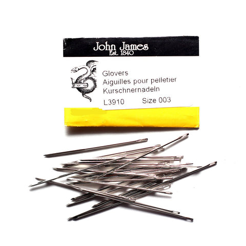 John James Leather Needle Pkg Sz 3/7