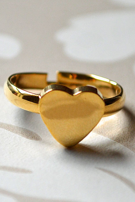 gold ring design love