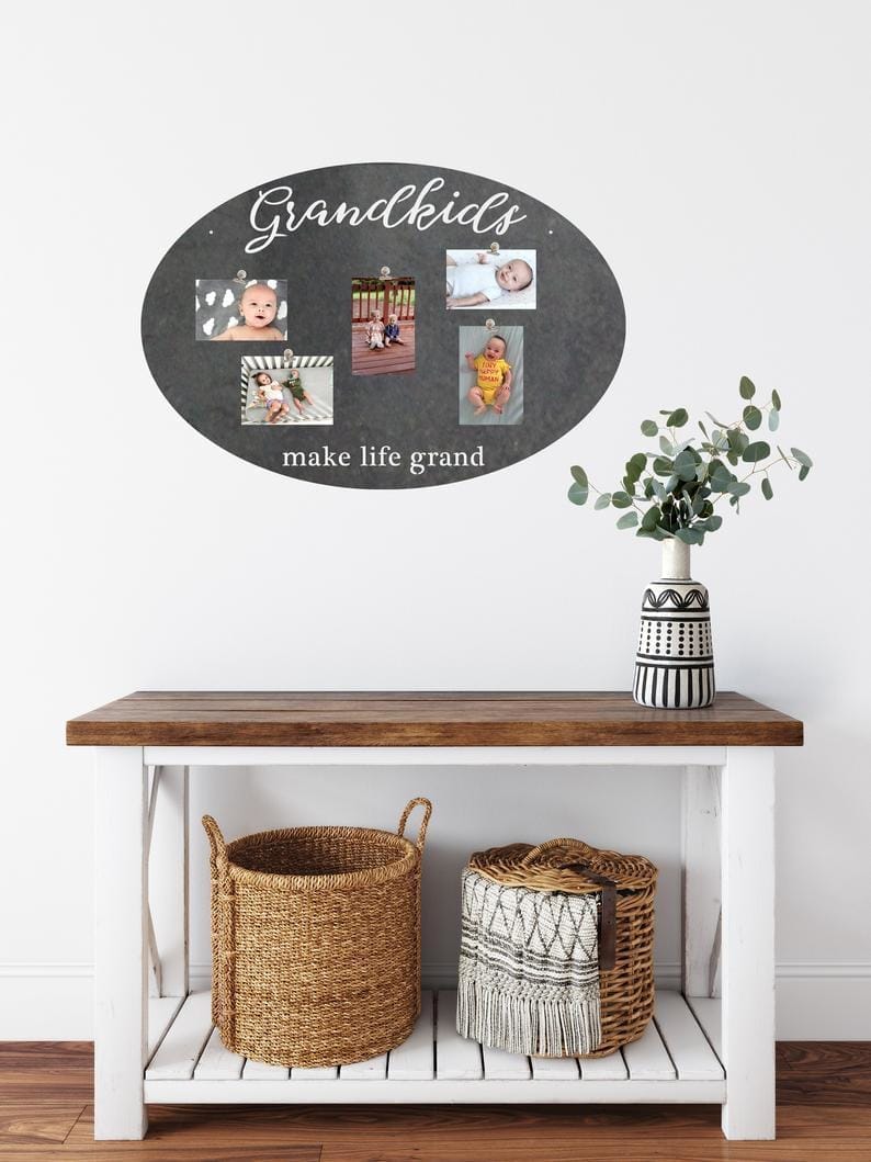 Grandkids Make Life Grand Magnet Board by Highland Ridge Decor