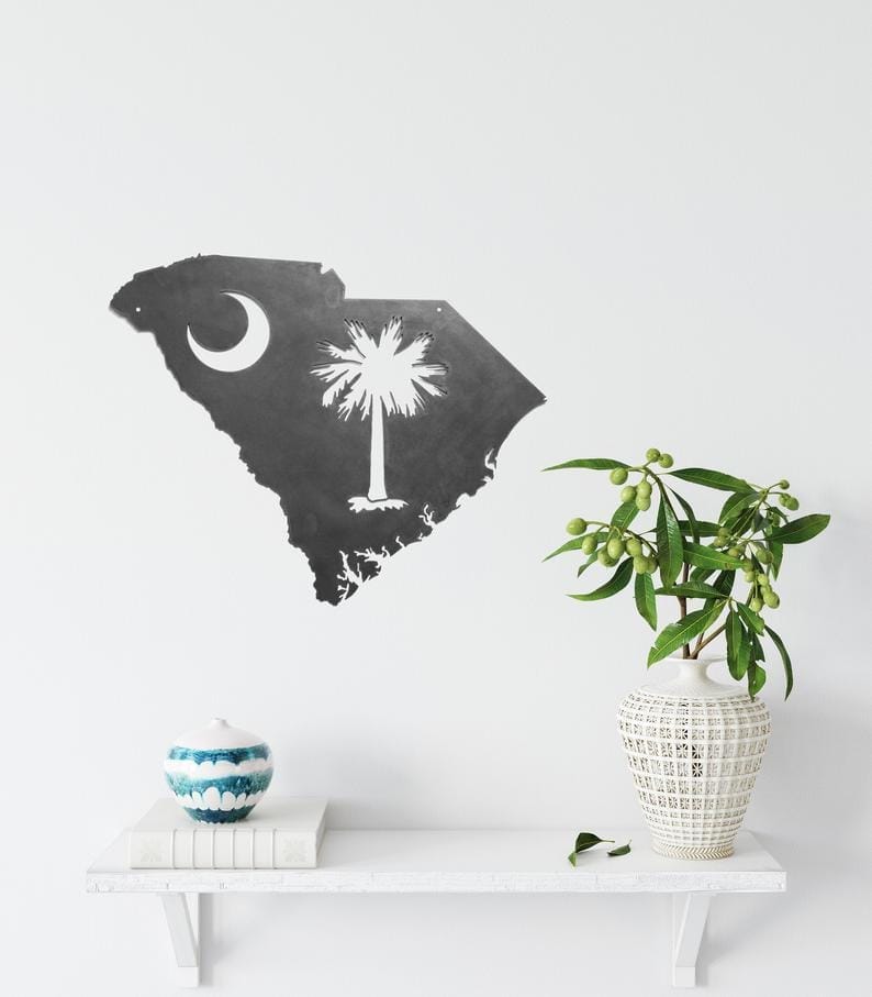 South Carolina Wall Art by Highland Ridge Decor