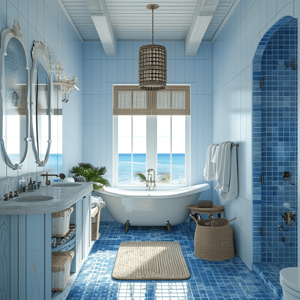 31 Chic Coastal Bathroom Ideas for a Beachy Retreat