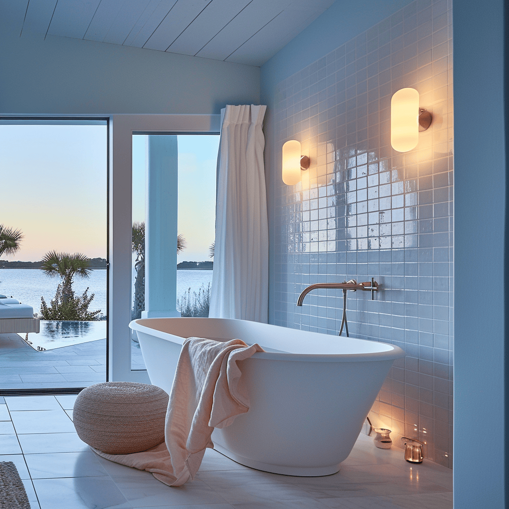 31 Dreamy Coastal Bathroom Ideas for Seaside Living