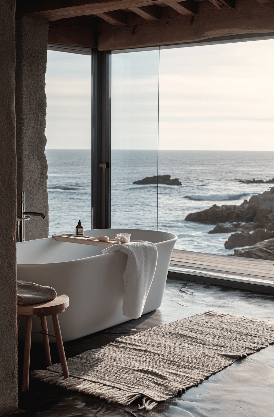 31 Stunning Coastal Bathroom Designs and Inspirations