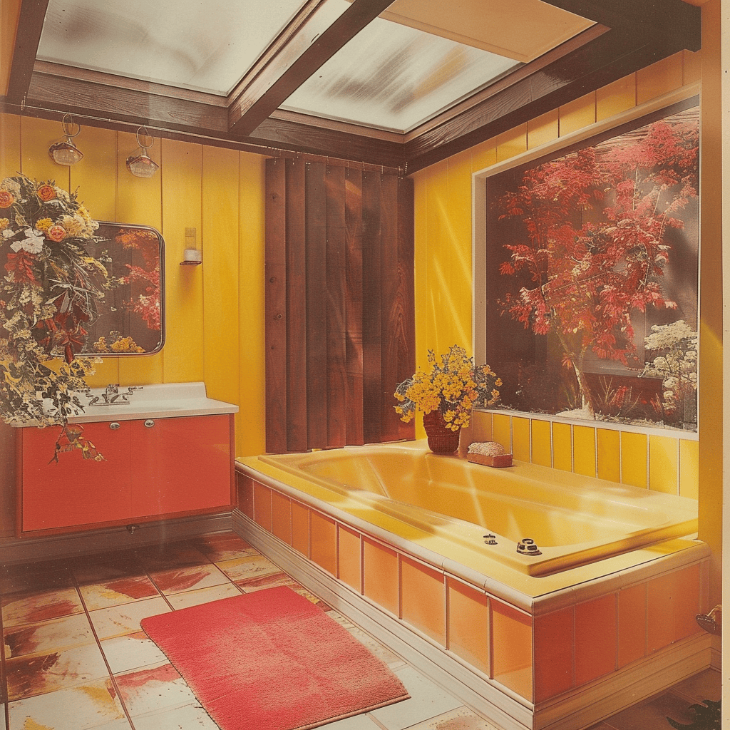 70s bathtub