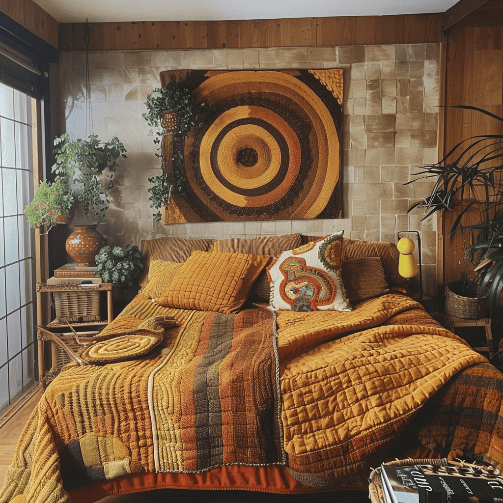 70s bedroom